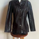 Hand Crafted Brown Leather Jacket Timeless Style Size M Photo 0