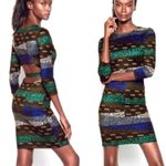 Victoria's Secret  Sport Womens Dress Bodycon Animal Print Open Back Athletic Photo 1