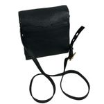 H by Halston Halston Black Leather Crossbody Bag Chic & Functional Photo 3