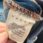 Hatch Jeans Maternity Size 30 Light Blue Distressed Raw Hem Comfort Casual Photo 5