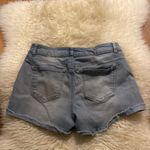 Bongo Distressed Denim Jean Short Shorts Light Wash Sz 9 Juniors Women’s Cotton Photo 2