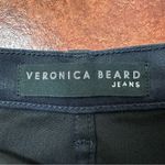 Veronica Beard Black Denim Jeans w/ Tuxedo Stripe Photo 2