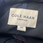 Cole Haan New! Taffeta Down Coat With Bib Front and Dramatic Hood Sz S $298 Photo 8