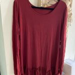 Urban Coco Elegant Red Women's Top Size L Photo 0