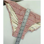 Eberjay Eberjey Bikini Bottom Womens Large Red‎ White Cherokee Heart Allie Made in USA Photo 6