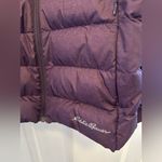 Eddie Bauer Women's Deep Purple Down Puffer Coat Photo 2
