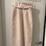 ZARA LIMITED EDITION  MIXED ORGANZA PINK MIDI DRESS SIZE S Photo 0