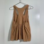Koch  Women's Tan Sleeveless dagger baby doll tank Top. M Photo 1