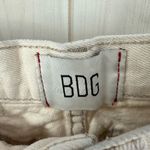 BDG Women’s 26 High Rise Baggy Cream White Distressed Jeans Photo 1