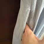 Everlane The Cotton Weave Picnic Tank Dress Striped Blue White | Size 10 Photo 6