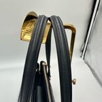 Coach Stanton Carryall handbag in stamped snakeskin leather Dark blue Photo 5