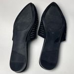 SO  Women's Black and Silver Embellished Backless Flat  Mule Sz 7 Photo 11