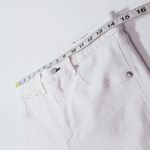 Rag and Bone White High Rise Ankle Skinny Jeans Photo 6