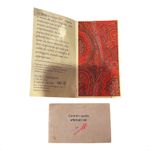 ETRO Vintage Paisley Bag Leather Briefcase Travel Office Dual Top Handle Lined Photo 6