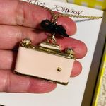 Betsey Johnson NWT  Camera pendant necklace holds photo Photo 3