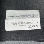 Westbound Woman’s  Distressed Skinny Gray Jeans Size 22S Photo 7