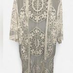 True Craft  White Lace Kimono Cardigan – Size XL Photo 0