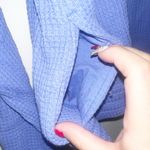 Aerie purple waffle knit quarter zip long sleeve top Photo 4