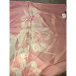 Ellen Tracy VINTAGE  Long 100% Silk Floral Scarf See Pictures Photo 2