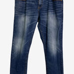 Gap 1969 Sexy Boyfriend Jeans Size 31 Medium Wash Relaxed Straight Leg Photo 0