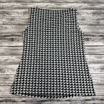 Liz Claiborne  Women's Cowl Neck Sleeveless Blouse White Black Tan M Med Medium Photo 9