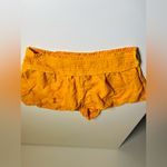 Anthropologie orange high-waisted shorts size XS Photo 2