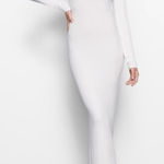 SKIMS  Long Sleeve Maxi Dress M Photo 1