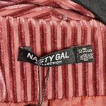 Nasty Gal NWT Nast Gal Say It Stripe Velvet Striped Blazer Photo 3