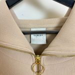 Varley Vine Ottoman Half Zip Pullover in Beige Size Small Photo 5