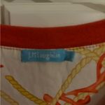 J. McLaughlin  orange‎ cardigan.  Like new. Size small Photo 1