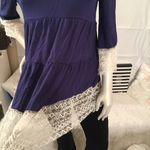 Boutique ! Baby Doll Ruffle Lace Border Top! 💕 Photo 4