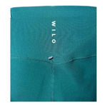 Wilo Base Ribbed Green 7/8 Length Leggings, Large Photo 3