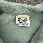 Vtg Marmot Mountain Works Womens M Green Pile Fleece Half Zip Pullover Jacket Size undefined Photo 4