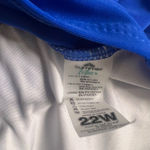 Summer Mae Two Piece Tankini with Shorts Set Swimsuit Plus Size 22W Blue NWT Photo 8