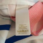 Kate Spade NWOT  Blue Cream Red Floral Print Short Sleeve Top Women's Size 0 Photo 2