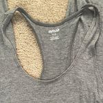 Aerie Gray Soft Razorback Lounge Romper with Drawstring Waist Women’s Small Photo 4