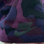 Nike  Tech Purple Camo Sweatshirt Zip Back Large Photo 3