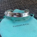 Tiffany & Co. Sterling Silver Nature Leaf Cuff Bangle Bracelet 925 6” Photo 4