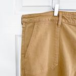 Torrid  High-Rise Mom Straight Tan Jeans with Frayed Hems Photo 2