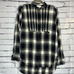 Denim & Supply Ralph Lauren Plaid Flannel Shirt Black White Grunge Festival L Size L Photo 0