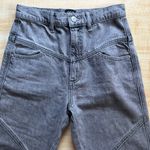 BDG Urban Outfitters Henri Seamed High Rise Straight Leg Jeans in Gray - Size 24 Photo 10