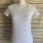 Forever 21  White Lace Mini Dress Size Small Photo 1