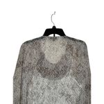 Talbots  Womens Top Snake Print Button Front 3/4 Sleeve 2-Piece Gray Plus Size 14 Photo 9