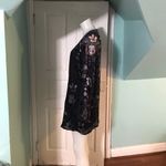 Staring At Stars  Velvet Floral Dress szM Photo 1