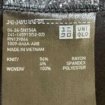 Uniqlo Knit Woven Black Crewneck Mixed Media Sleeveless Women’s Casual S # 1346 Photo 7