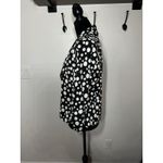 Frank Lyman Open Jacket Women’s Size 8 Black White Polka Dot Shimmer Stretch Photo 1