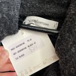 NOSTRASANTISSIMA Charcoal Grey Cowl Neck Long Sleeve Knit Sweater Sz 42 US M Black Size M Photo 3