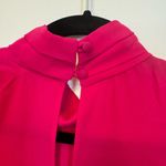 Revolve krisa Long Sleeve Blouse Hot Pink size small Photo 4