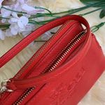 Coach  Pebbled Cardinal Leather Kelsey Handbag Photo 14