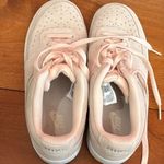 Nike  Women's Court Vision Low Fashion Athletic Sneakers Orange Pearl size 8.5 Photo 5